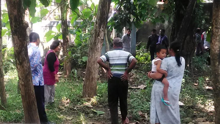 PENGUKURAN PAGAR MAKAM KEL. SUKOSARI